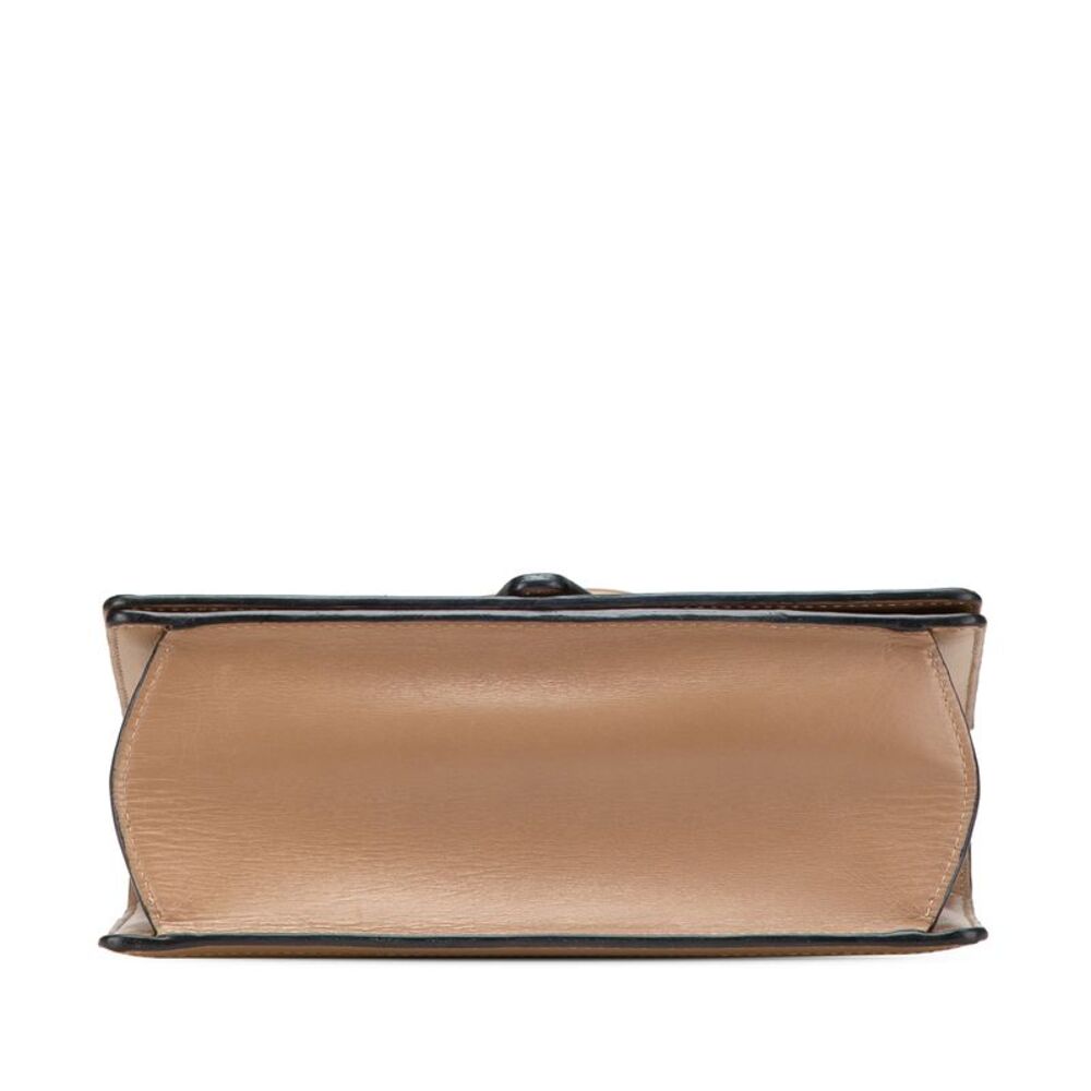Pre Loved loewe Puzzle Small Leather Crossbody Women Brown Crossbody Bags - Picture 3 of 8